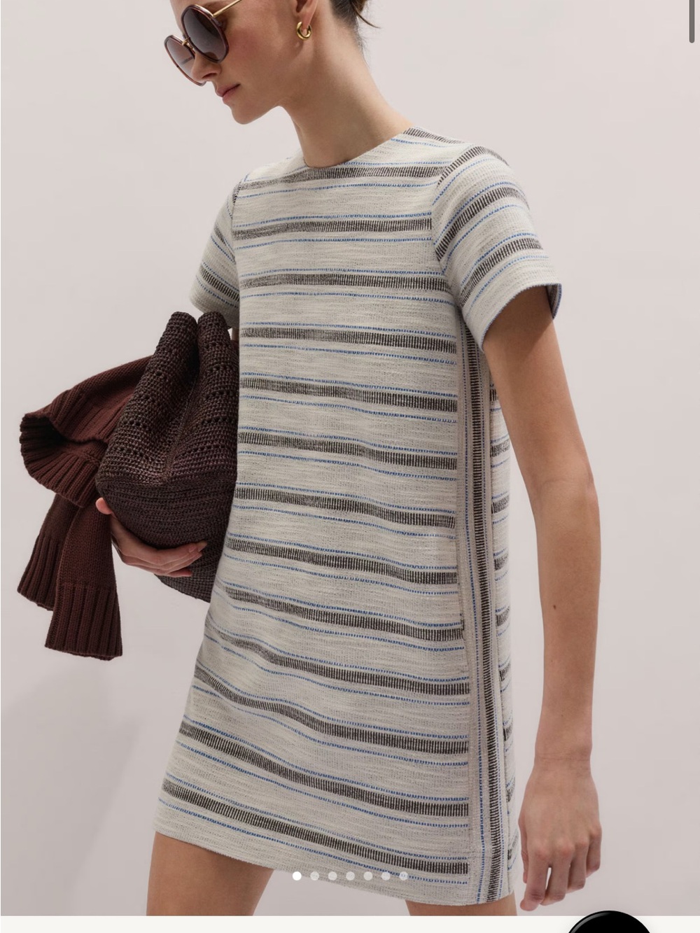 ME+ME A-Line Mini Dress
Textured Jersey